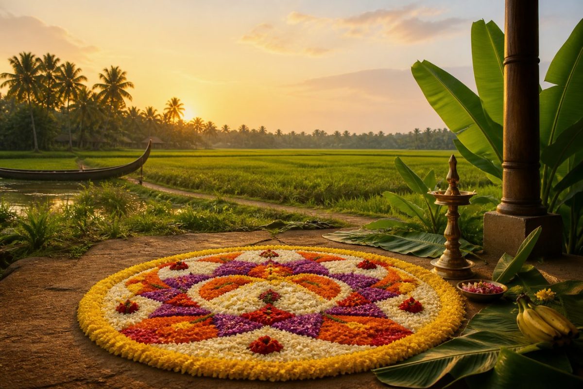 ഓണം — വാമന ജയന്തി, മഹാബലി, കേരളത്തിന്റെ വിളവെടുപ്പ് ഉത്സവം