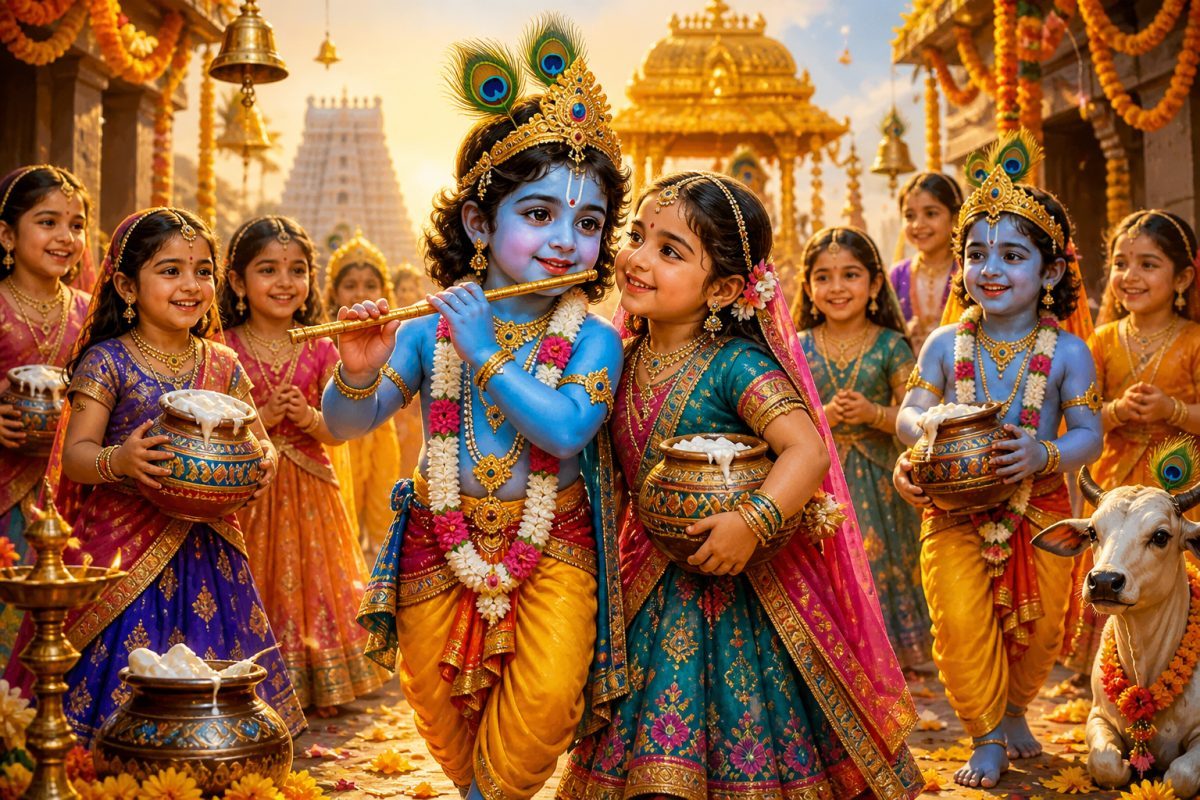 Sreekrishna Jayanthi — Krishna Janmashtami Celebrations Across India